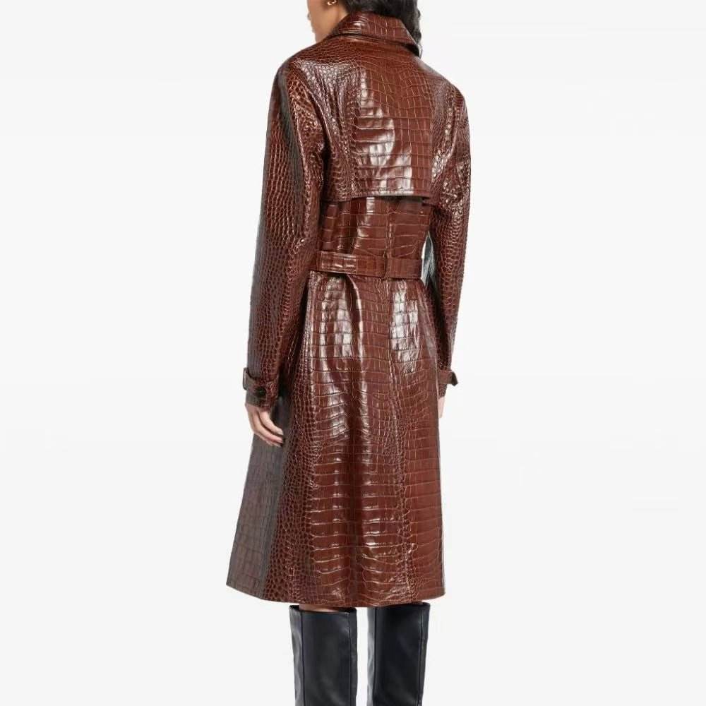 Cold outside leather coat - REBECATHELABEL