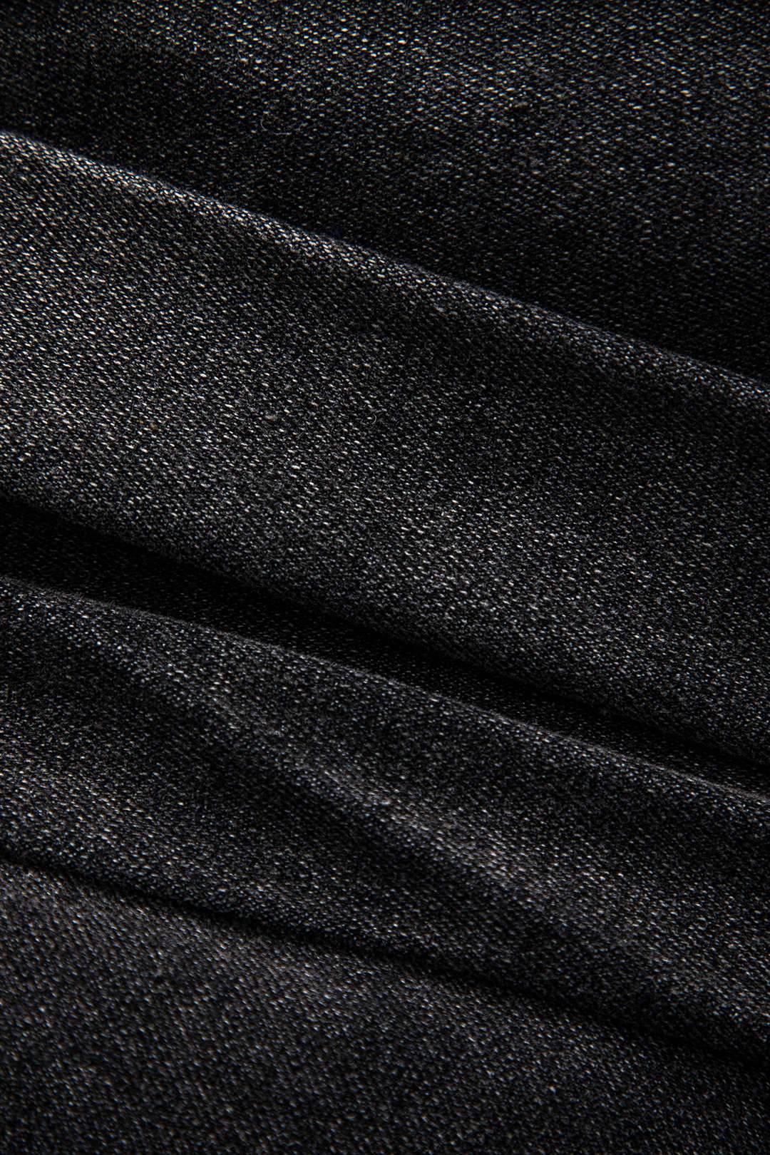 Denim High Waist Patchwork Skirt - REBECATHELABEL