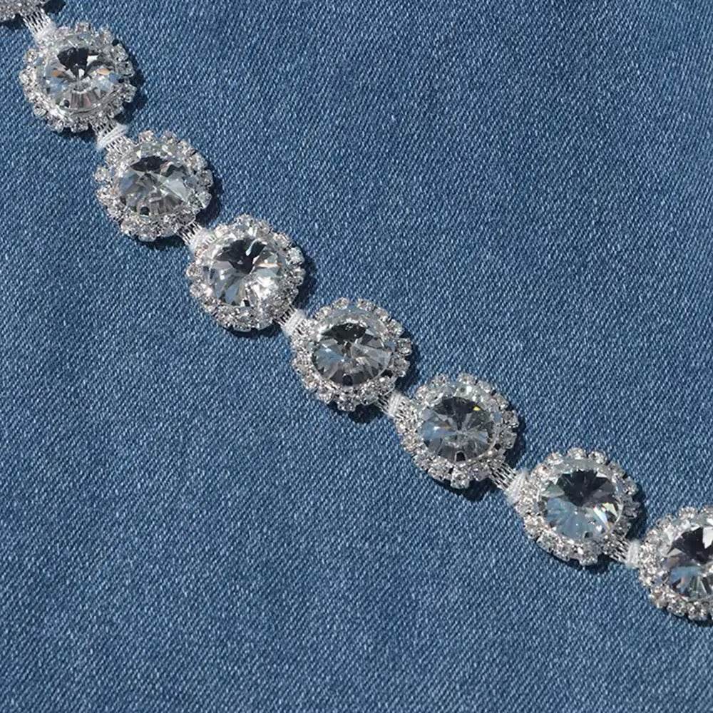Diamond Chain Jeans - REBECATHELABEL