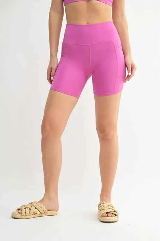 MONO B Venice Cloud Light Sculpt Biker Shorts