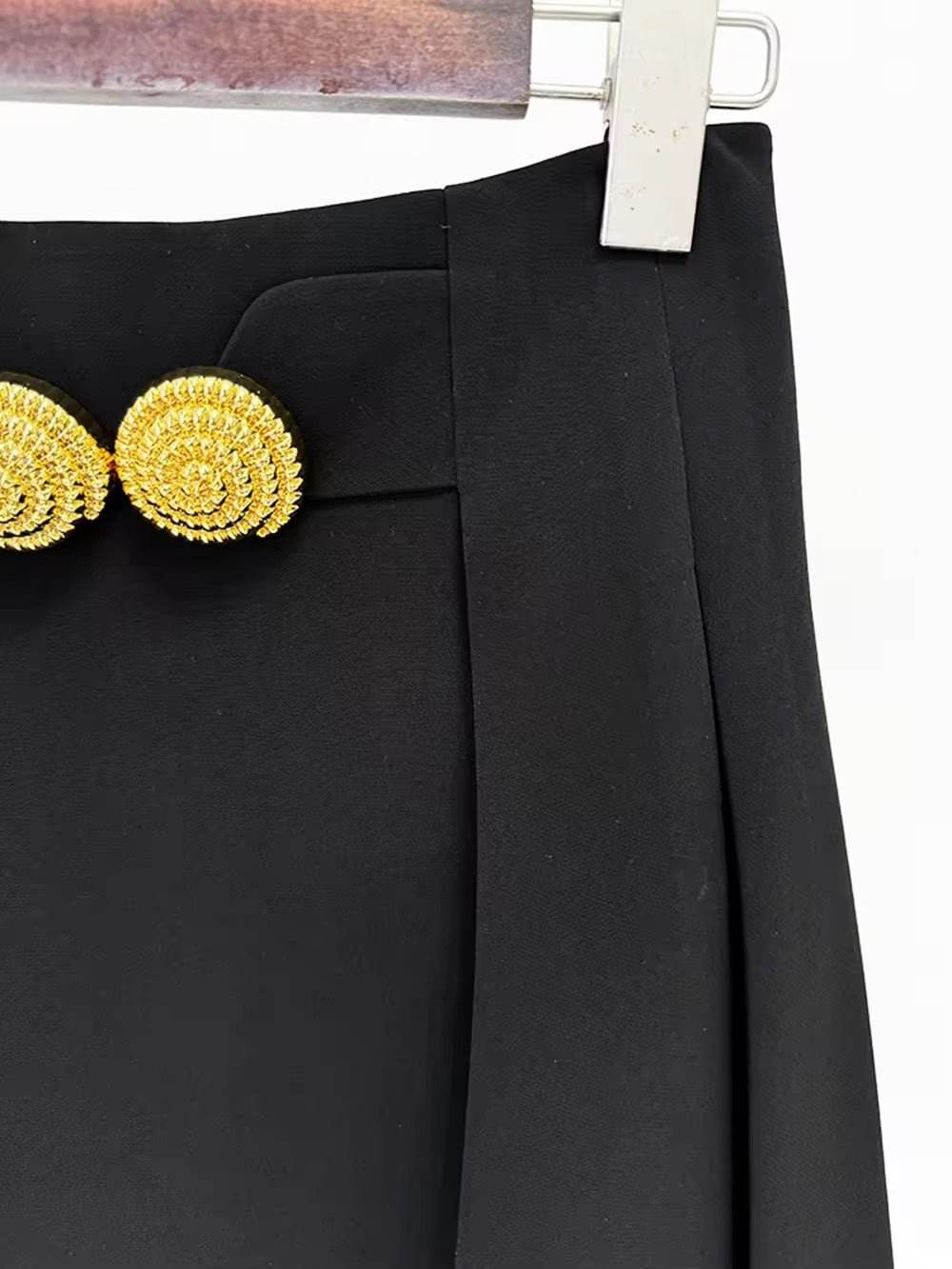 High jupe Waisted faldas Female saia Pleated falda skirt - REBECATHELABEL