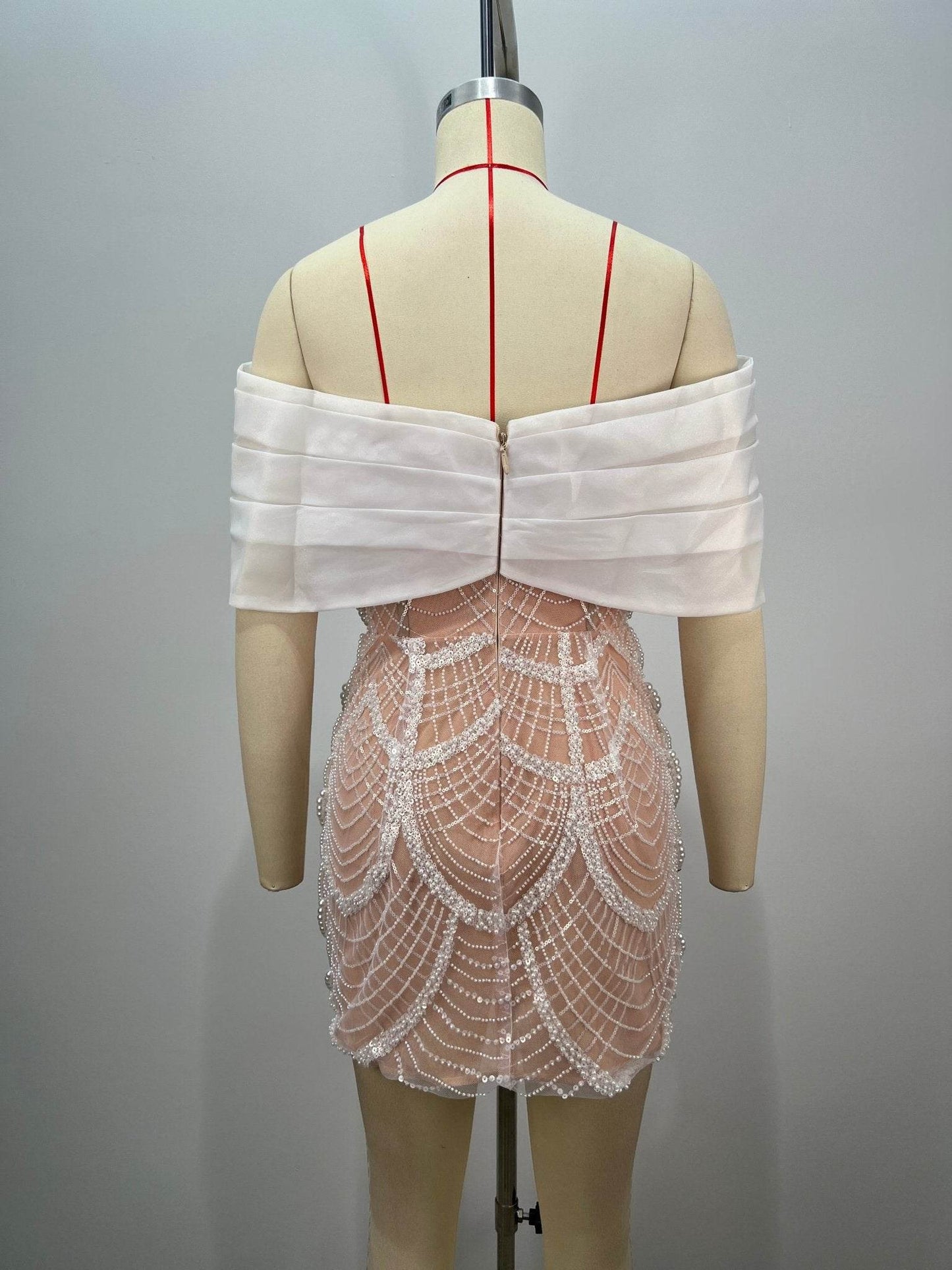 Kimola pearl mini dress - REBECATHELABEL