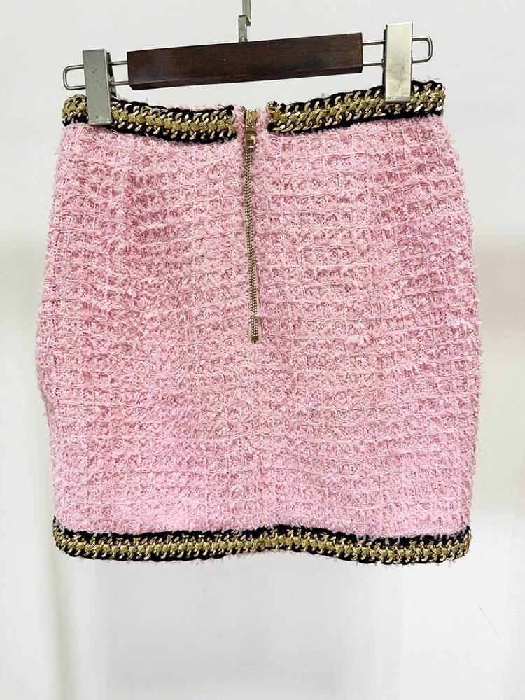 Kimola pink skirt set - REBECATHELABEL