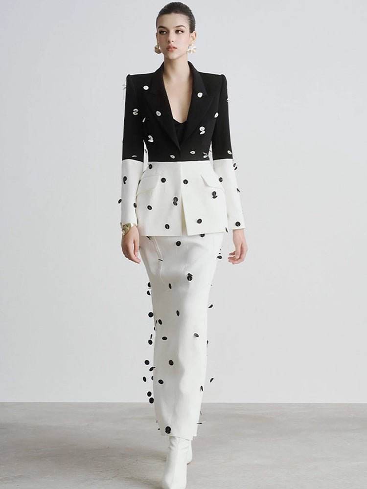 Kimola skirt blazer set - REBECATHELABEL