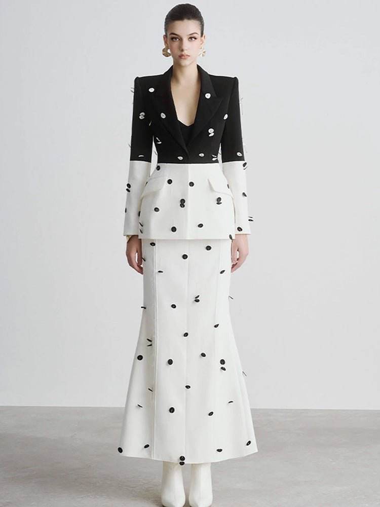 Kimola skirt blazer set - REBECATHELABEL