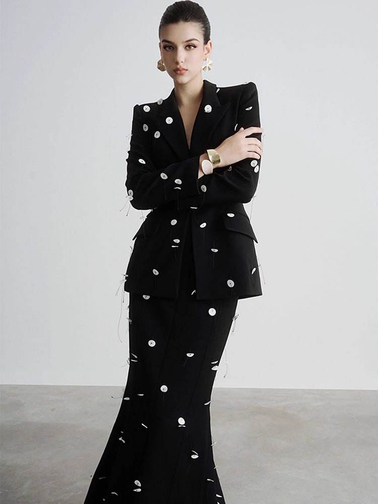 Kimola skirt blazer set - REBECATHELABEL