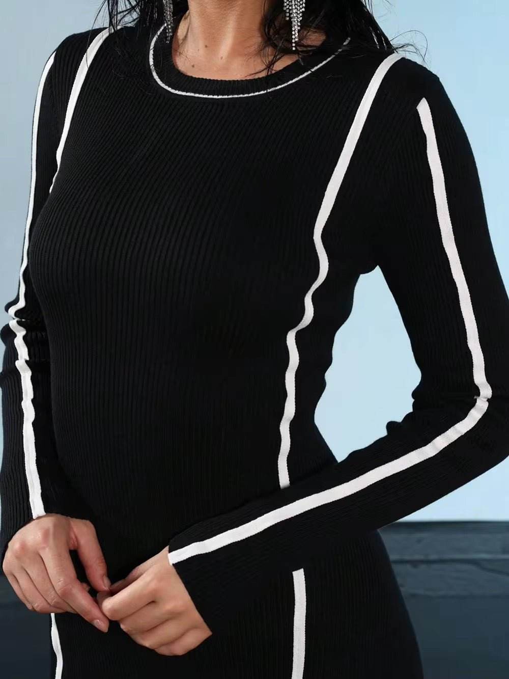 Knitted Vintage dress - REBECATHELABEL