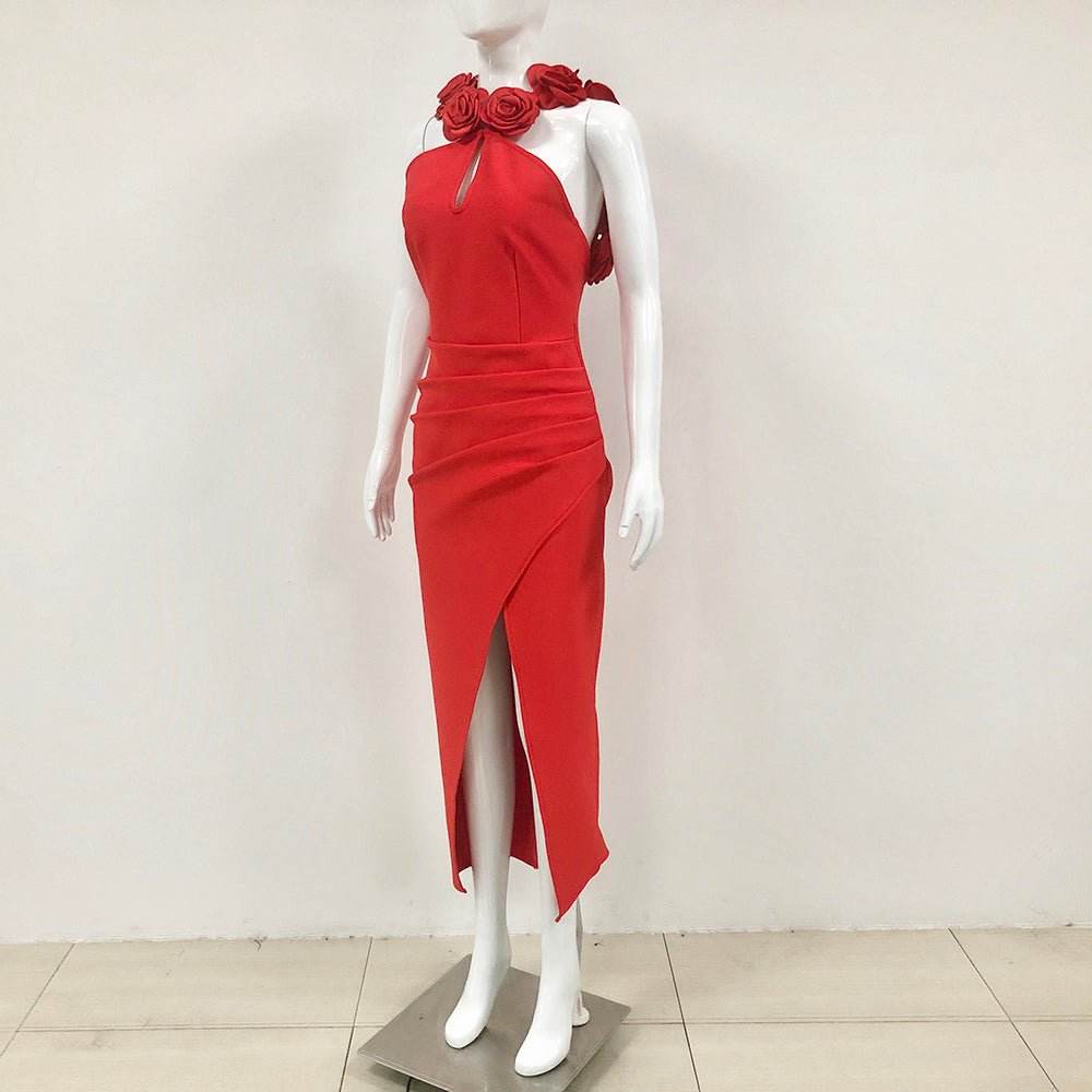 Koko flower bandage dress - REBECATHELABEL