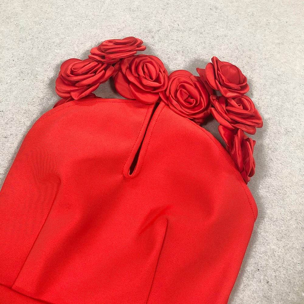 Koko flower bandage dress - REBECATHELABEL