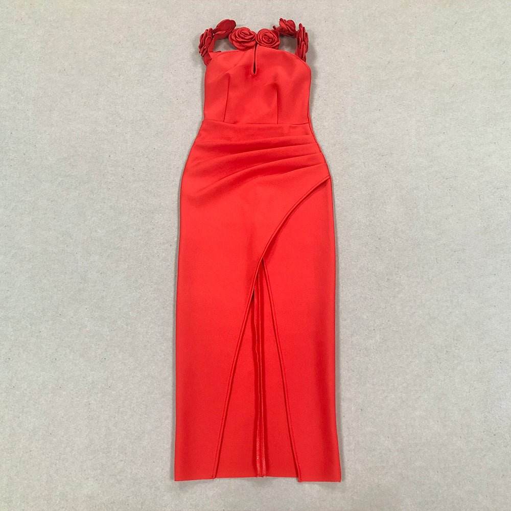 Koko flower bandage dress - REBECATHELABEL