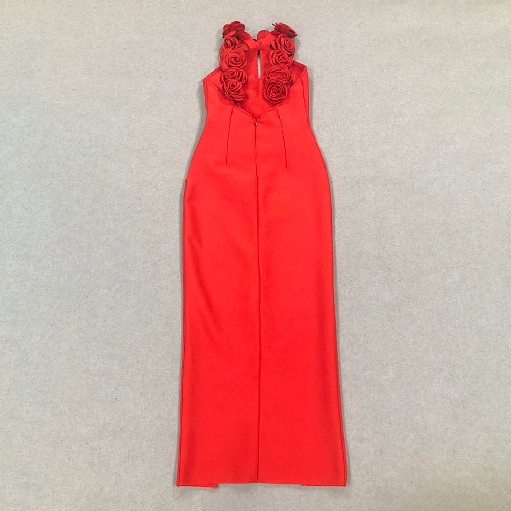 Koko flower bandage dress - REBECATHELABEL