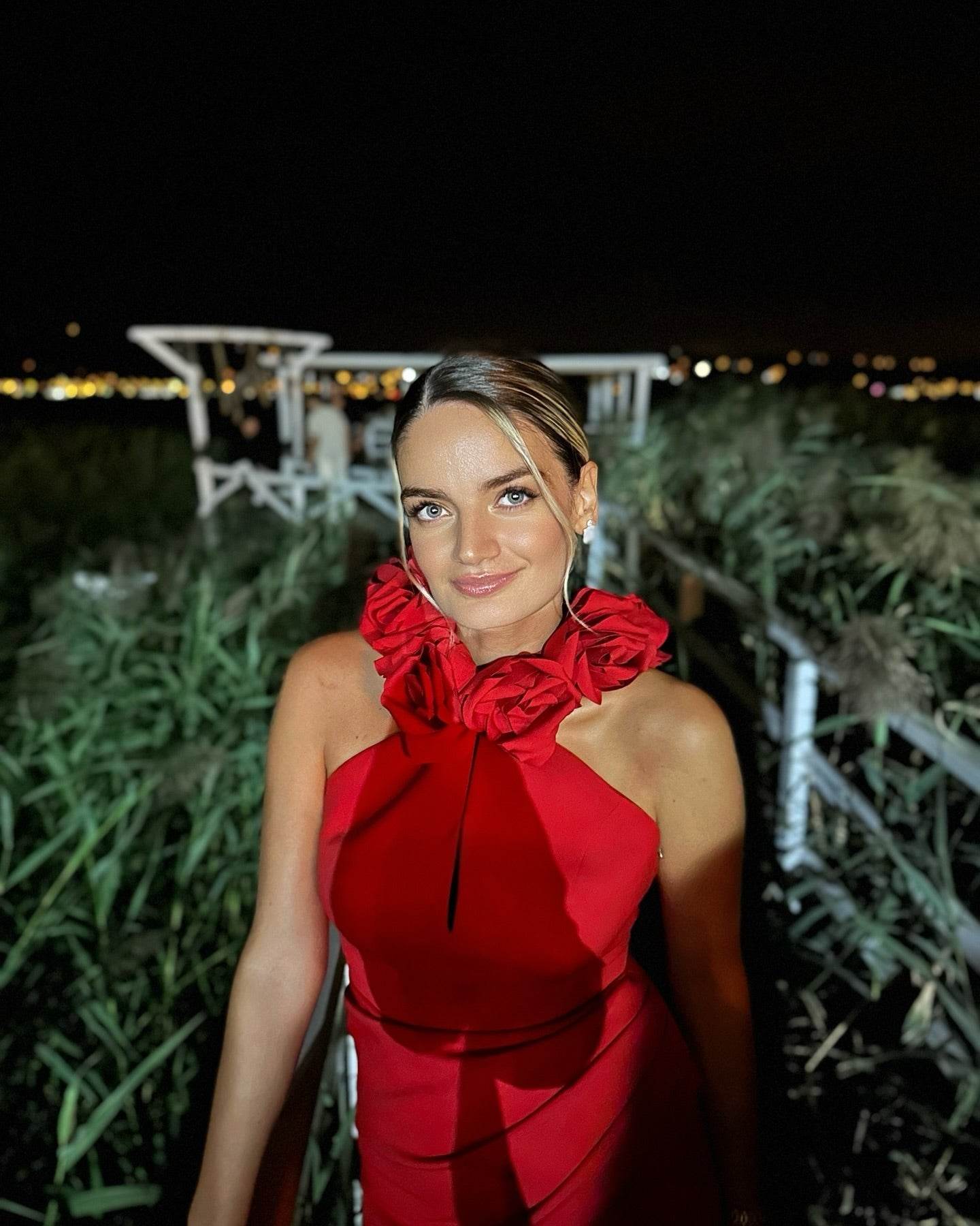 Koko flower bandage dress - REBECATHELABEL