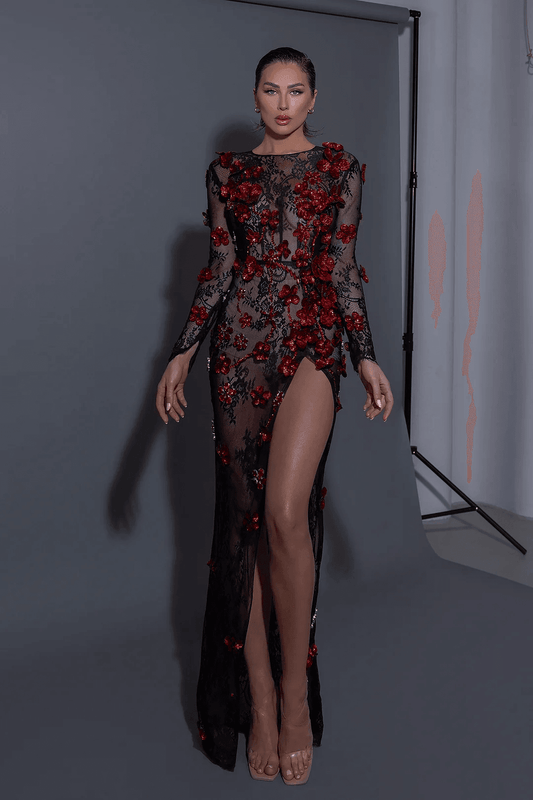 Koko flower maxi dress - REBECATHELABEL