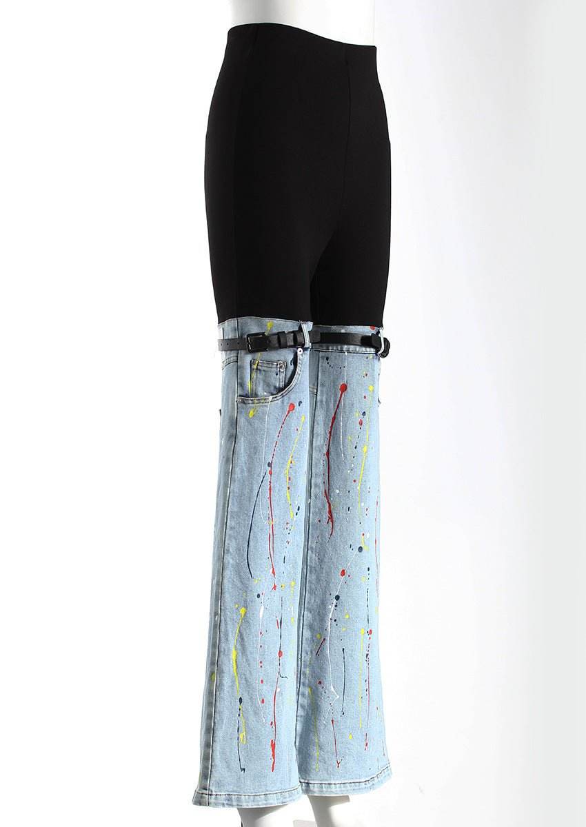 Lala denim pant - REBECATHELABEL