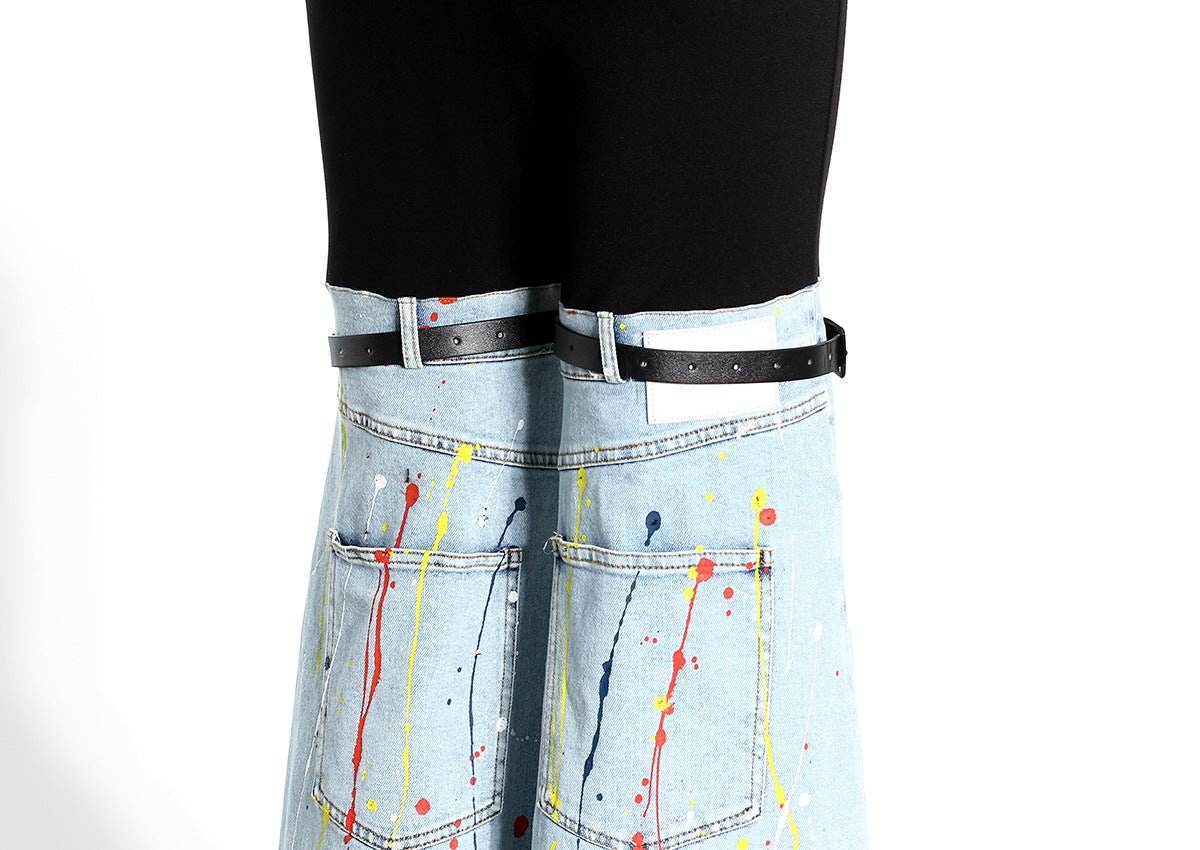 Lala denim pant - REBECATHELABEL