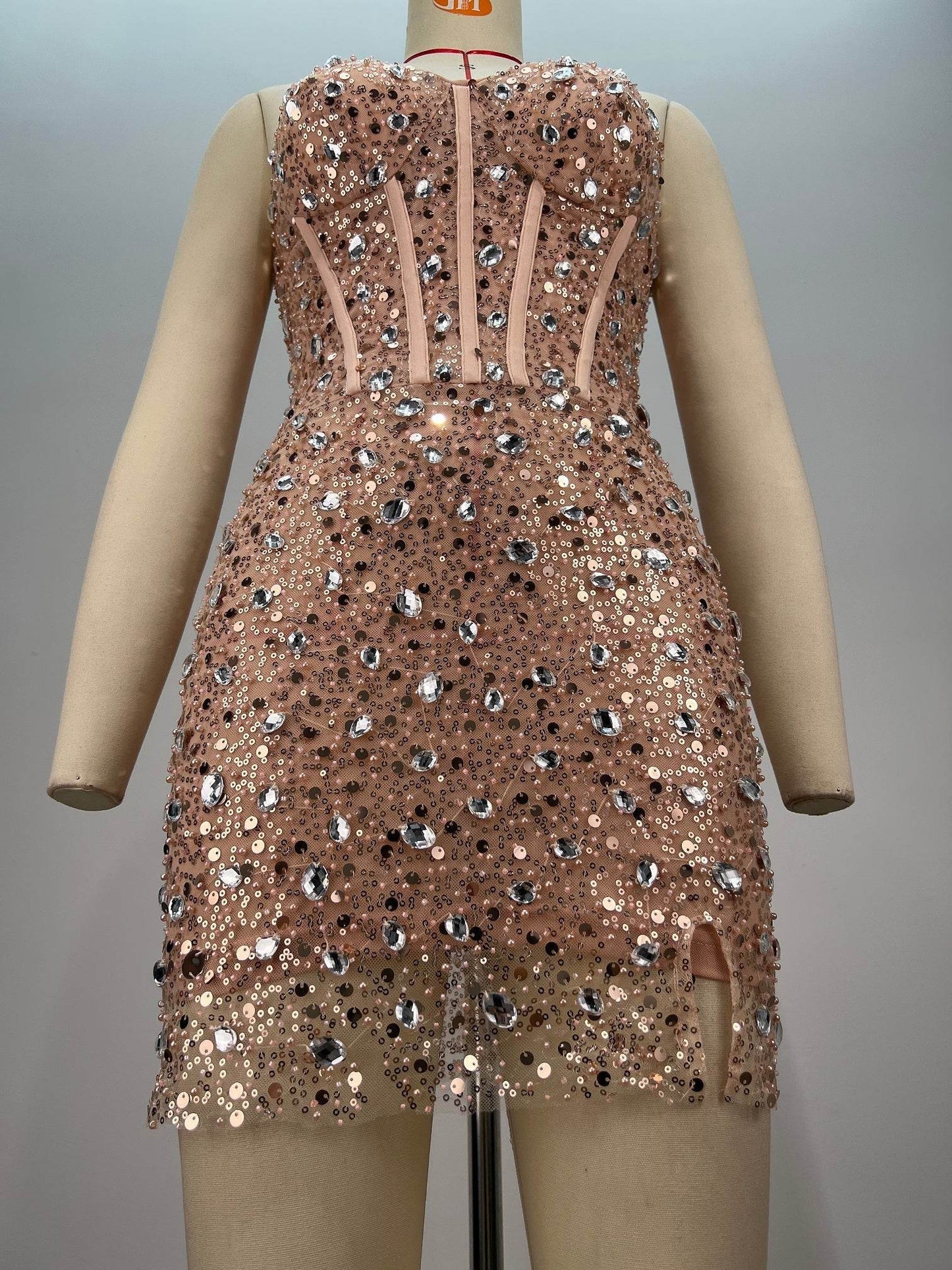 Lala diamond dress - REBECATHELABEL