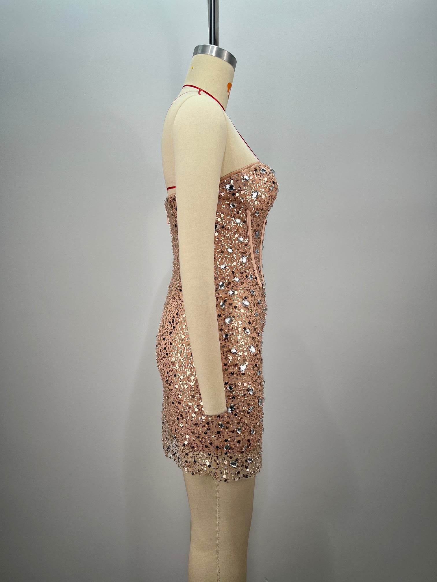 Lala diamond dress - REBECATHELABEL