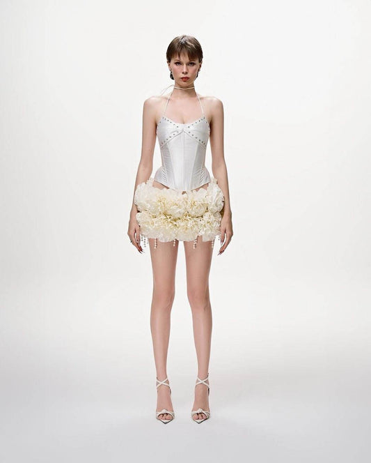 Lala flower skirt set - REBECATHELABEL