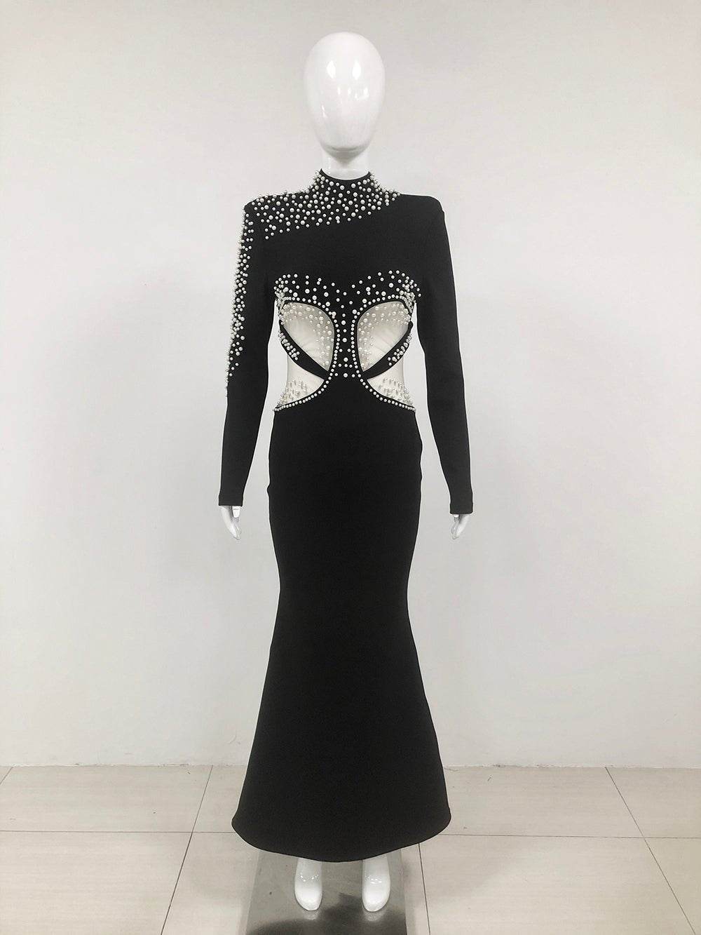 Lala pearl midi dress - REBECATHELABEL