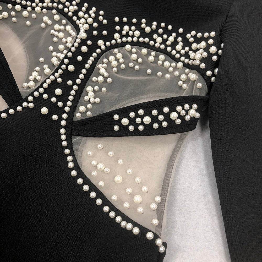 Lala pearl midi dress - REBECATHELABEL