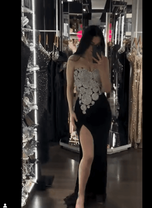 Lisa velvet dress - REBECATHELABEL