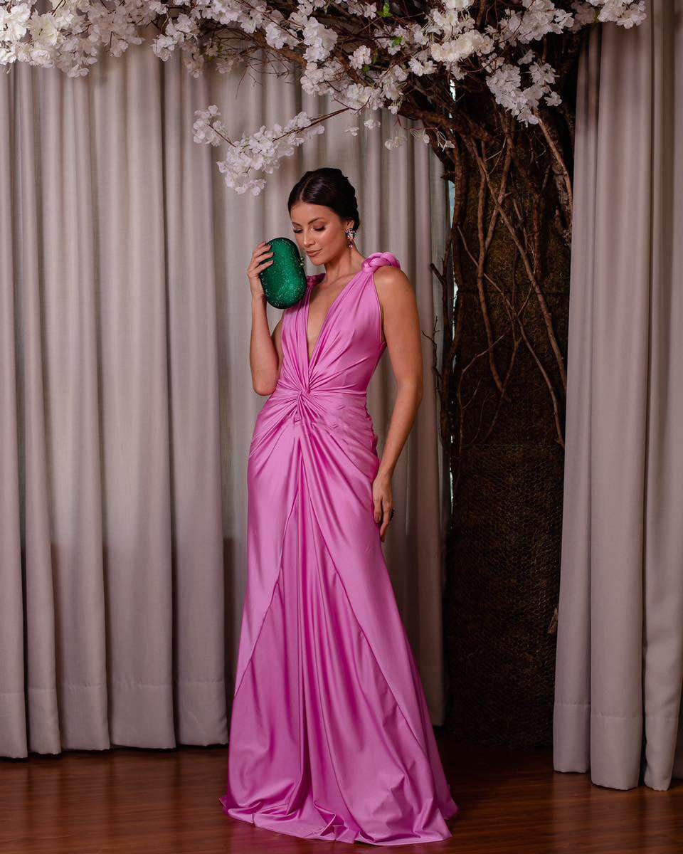 Lola floor length dress - REBECATHELABEL