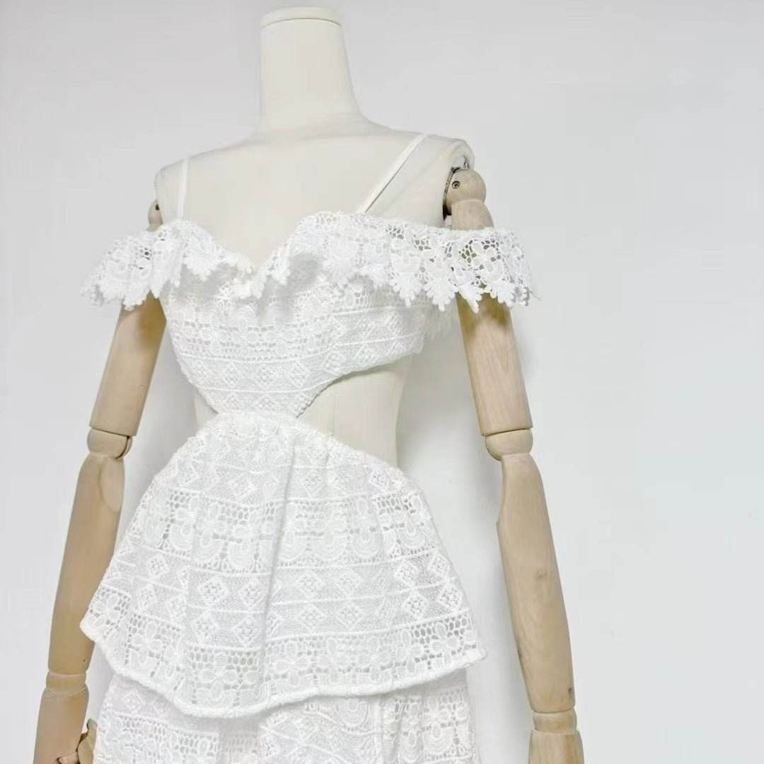 Lola white dress - REBECATHELABEL