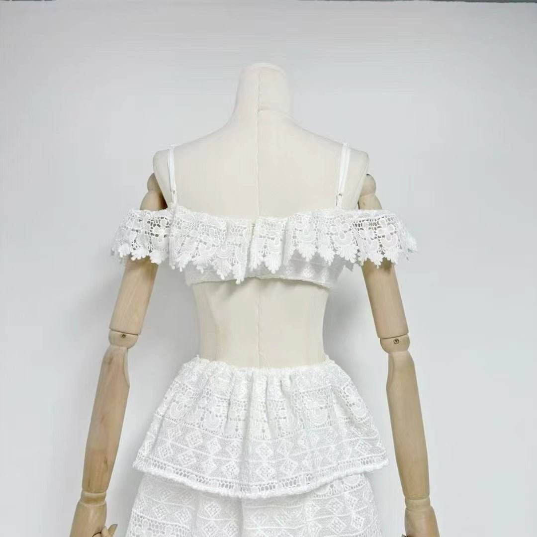 Lola white dress - REBECATHELABEL