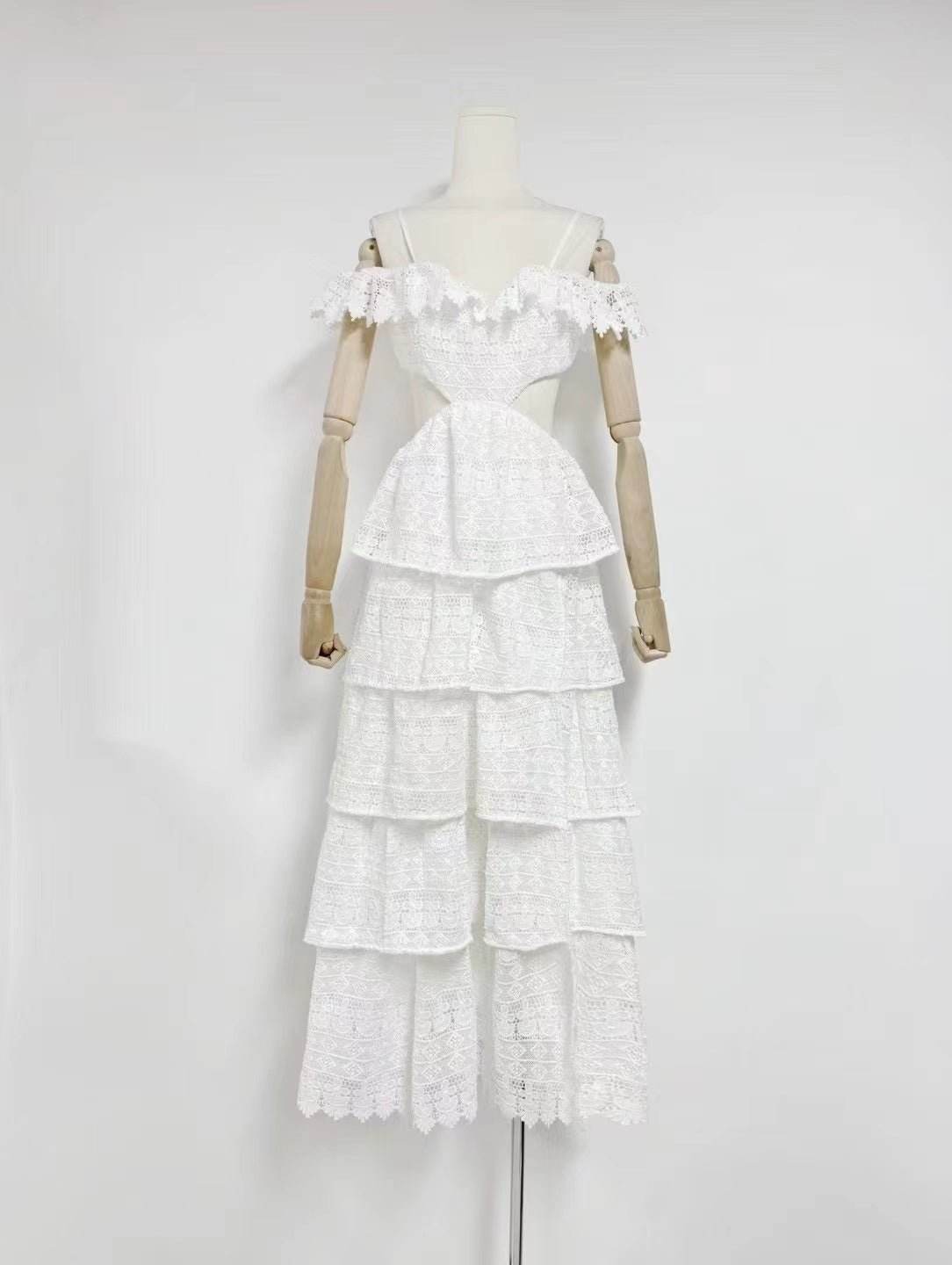 Lola white dress - REBECATHELABEL