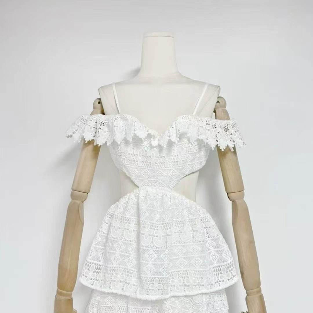 Lola white dress - REBECATHELABEL