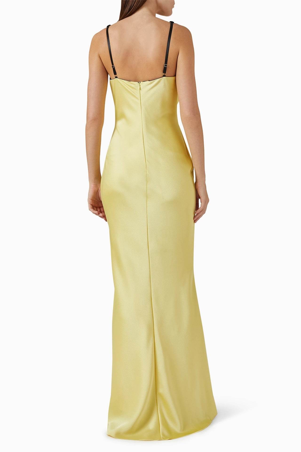 Lolo yellow dress - REBECATHELABEL