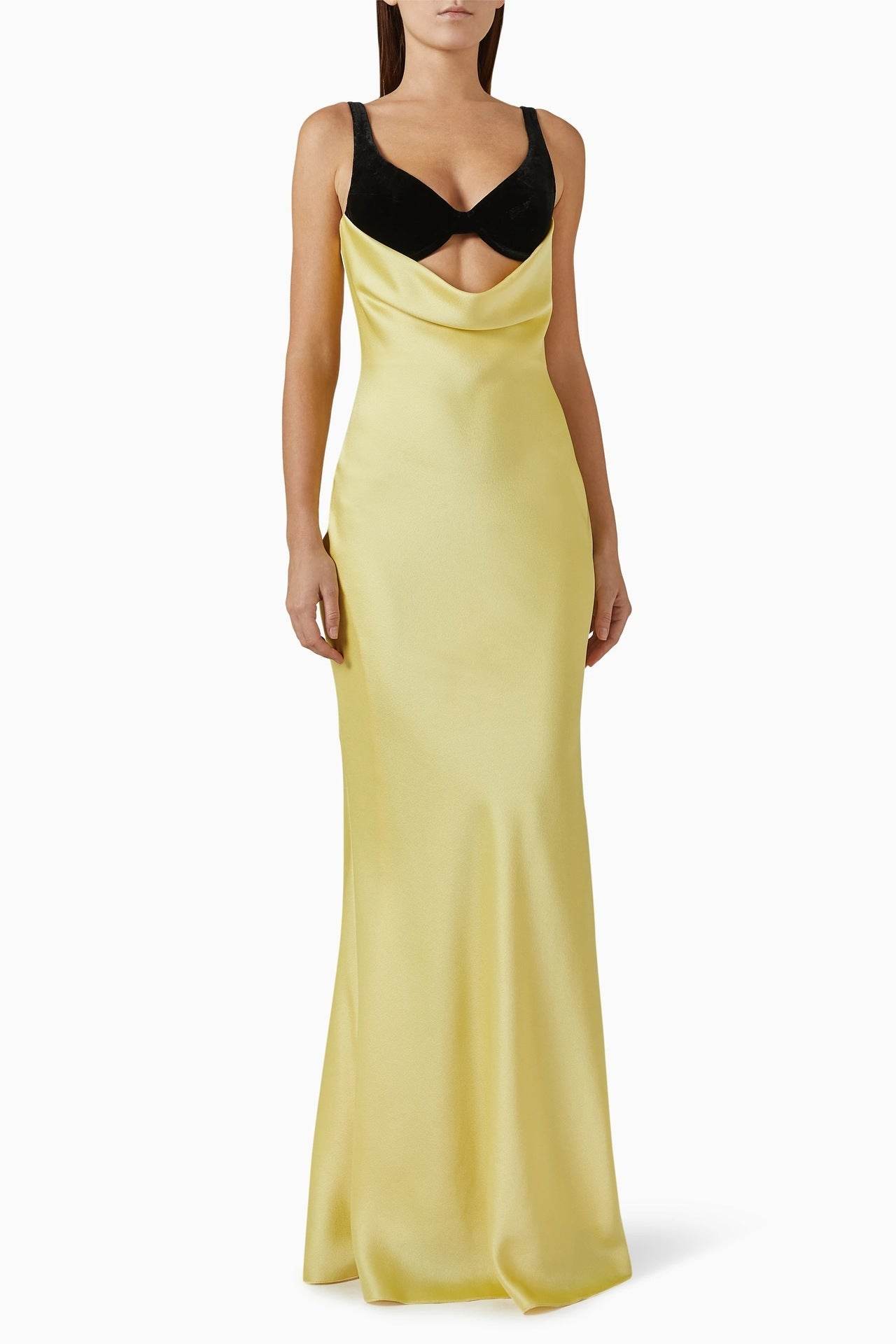 Lolo yellow dress - REBECATHELABEL