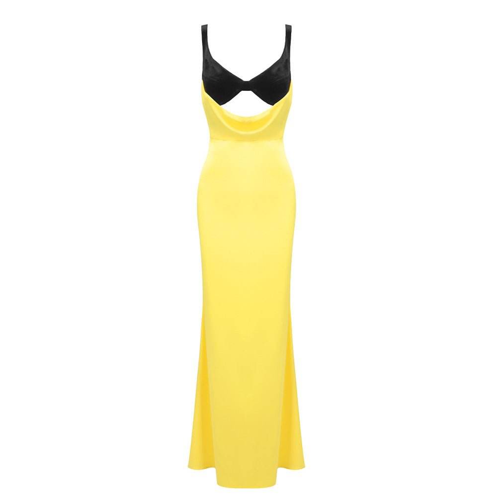 Lolo yellow dress - REBECATHELABEL