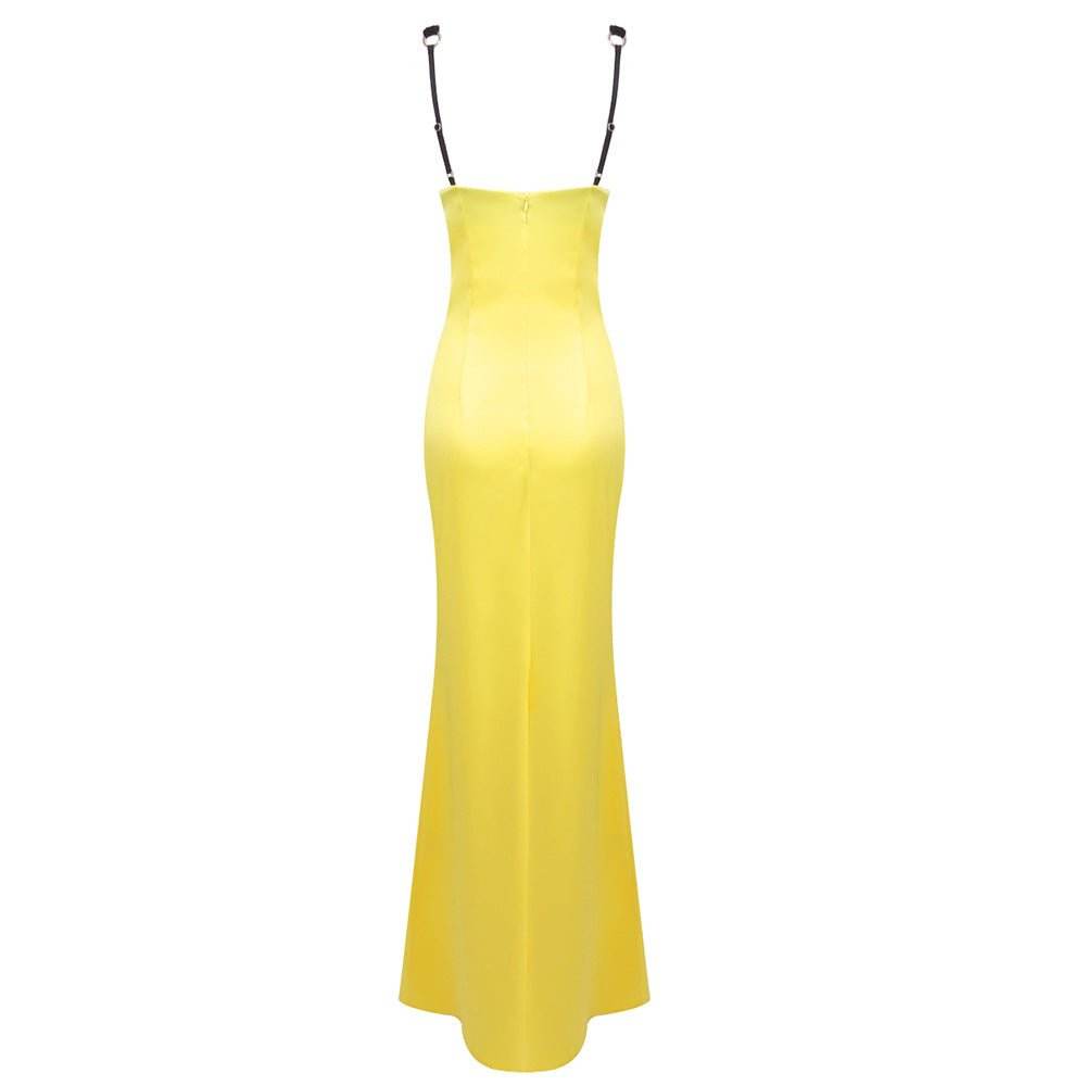 Lolo yellow dress - REBECATHELABEL