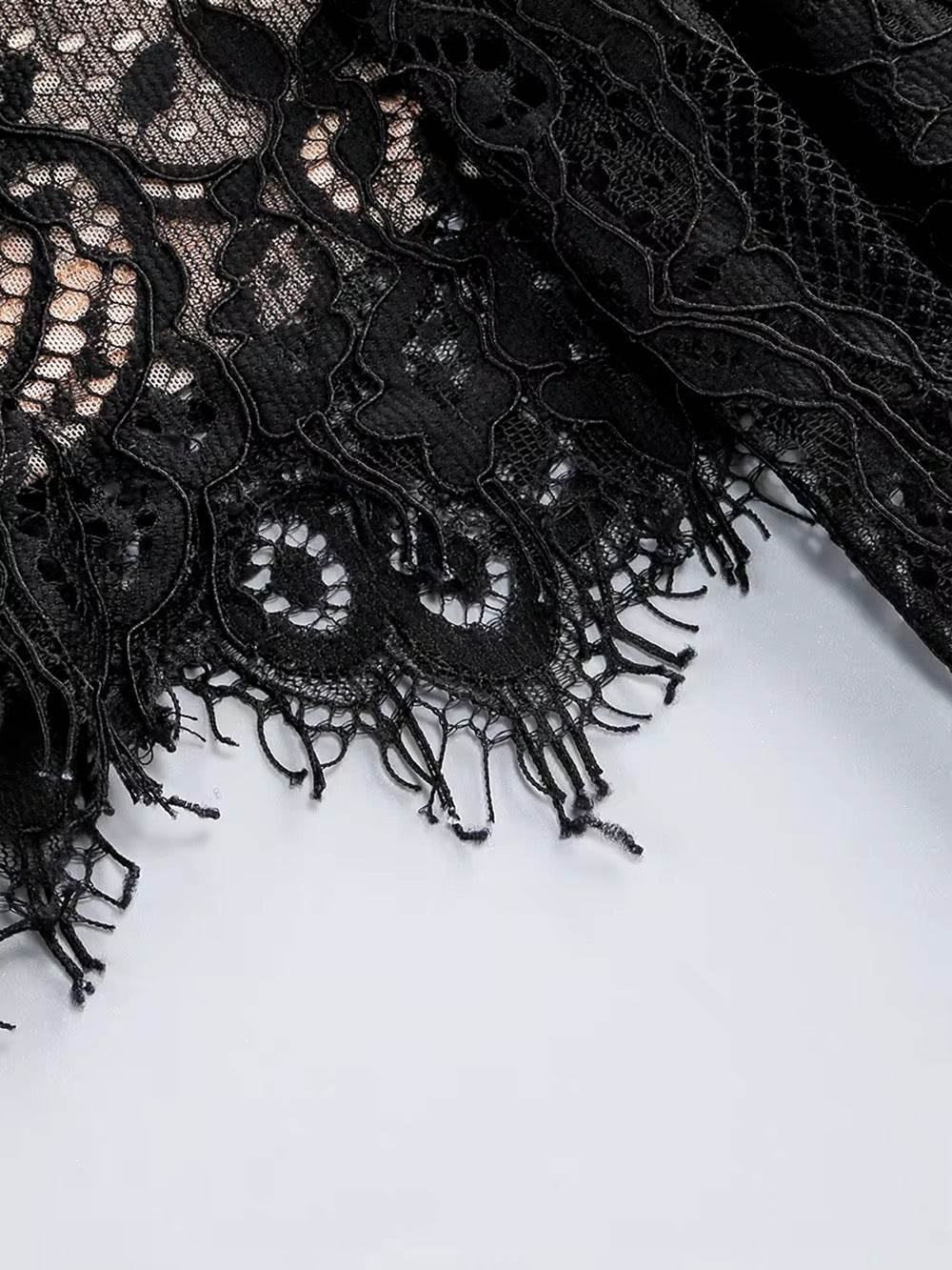 Long Sleeves Prom Dress - REBECATHELABEL