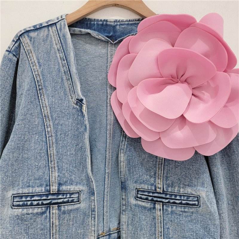 Lorah denim jacket - REBECATHELABEL