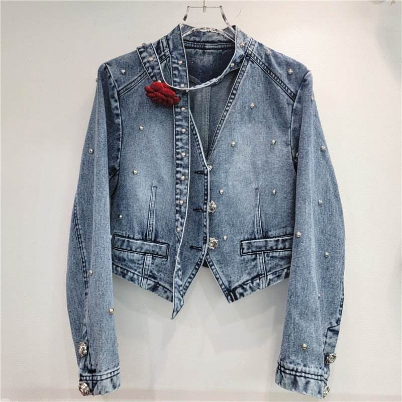 Losa denim jacket - REBECATHELABEL