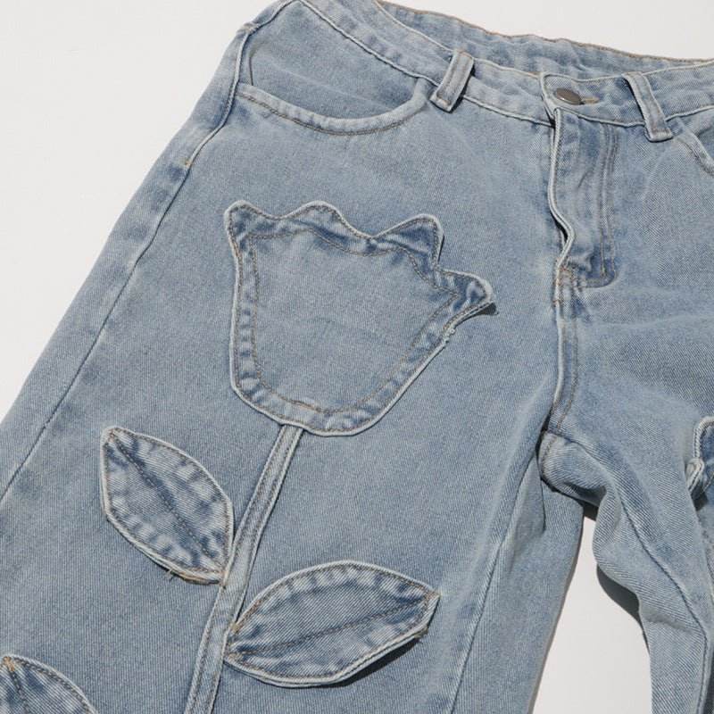 Lover denim pant - REBECATHELABEL