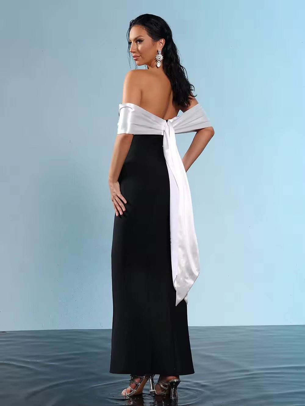 Mermaid Bandage Maxi Dress - REBECATHELABEL