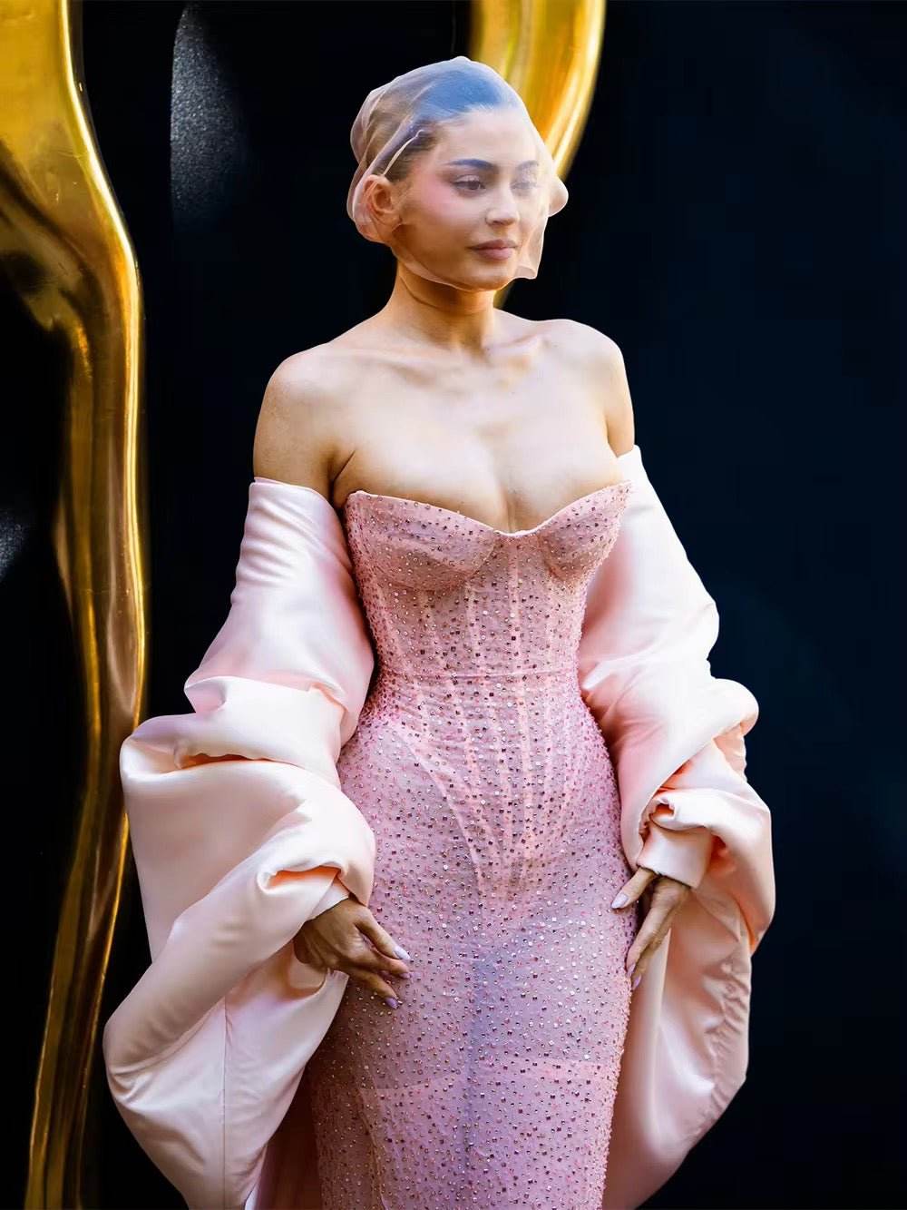 Mesh See Through Strapless Maxi Dress - REBECATHELABEL