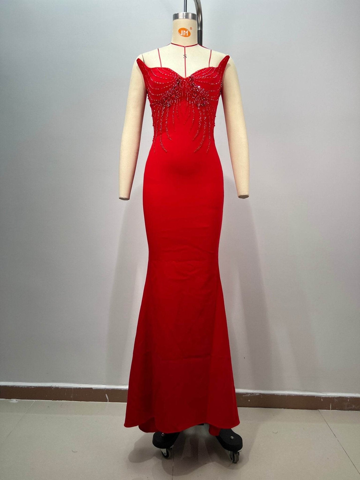 Milan red dress - REBECATHELABEL