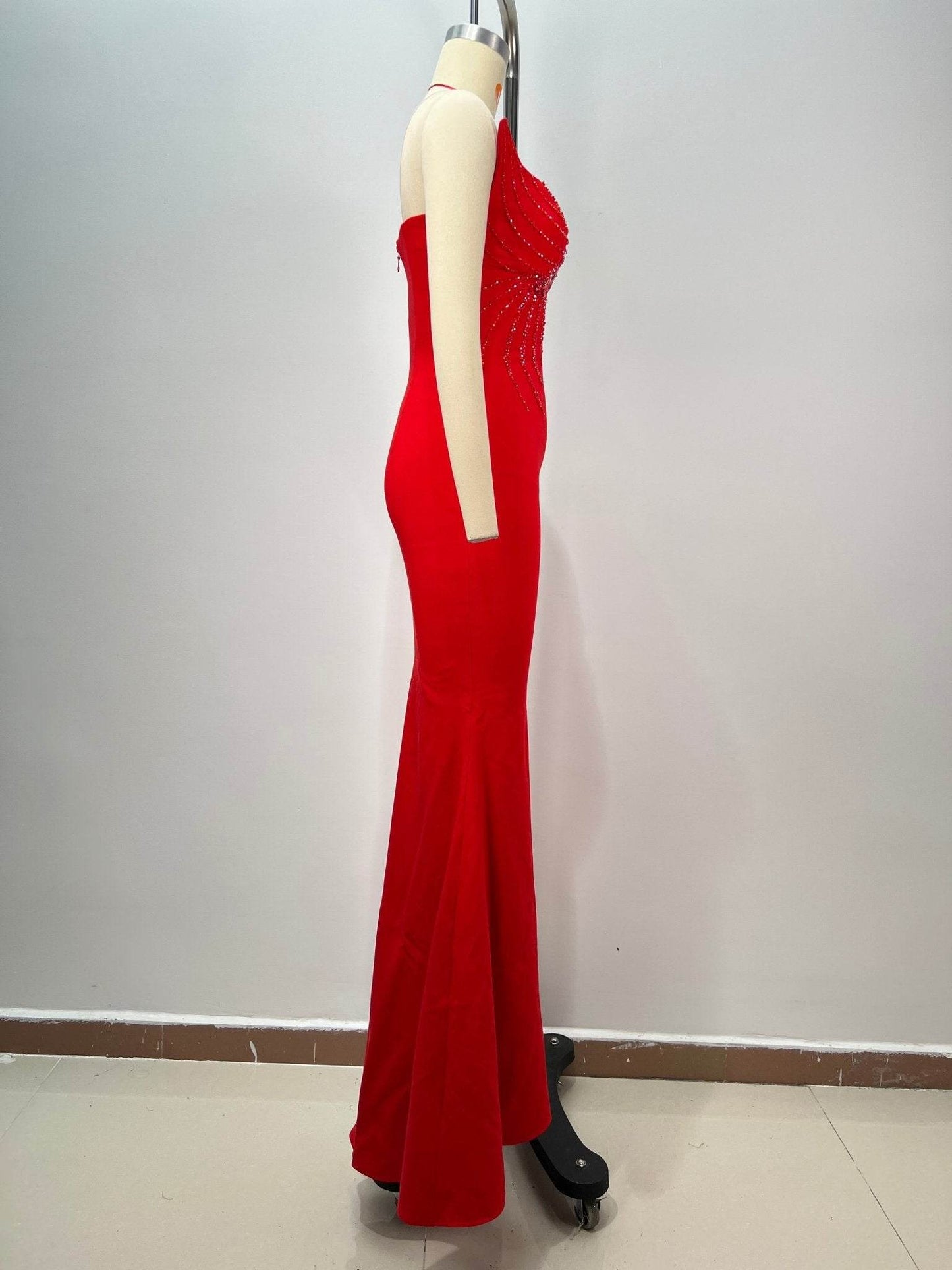 Milan red dress - REBECATHELABEL