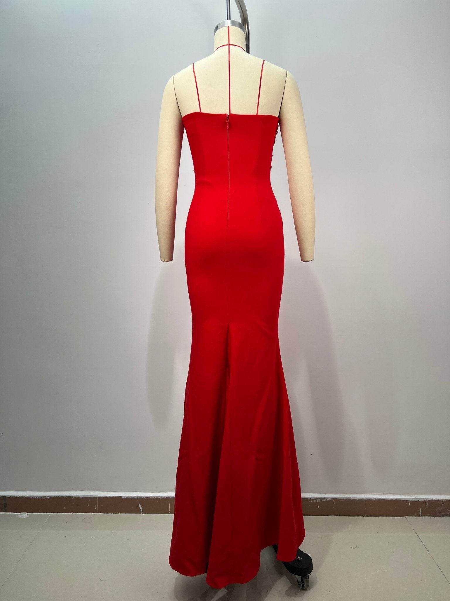 Milan red dress - REBECATHELABEL