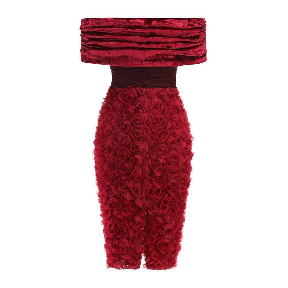 Milan red dress - REBECATHELABEL