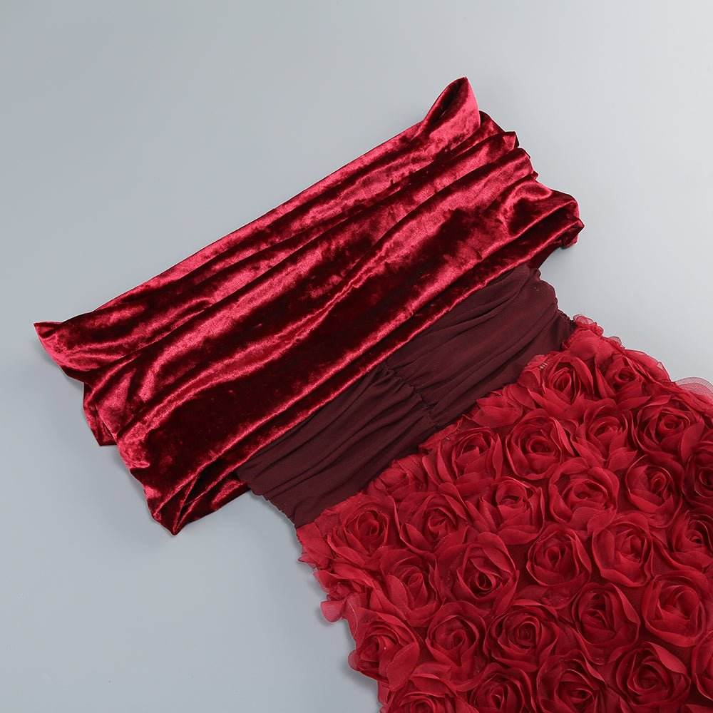 Milan red dress - REBECATHELABEL