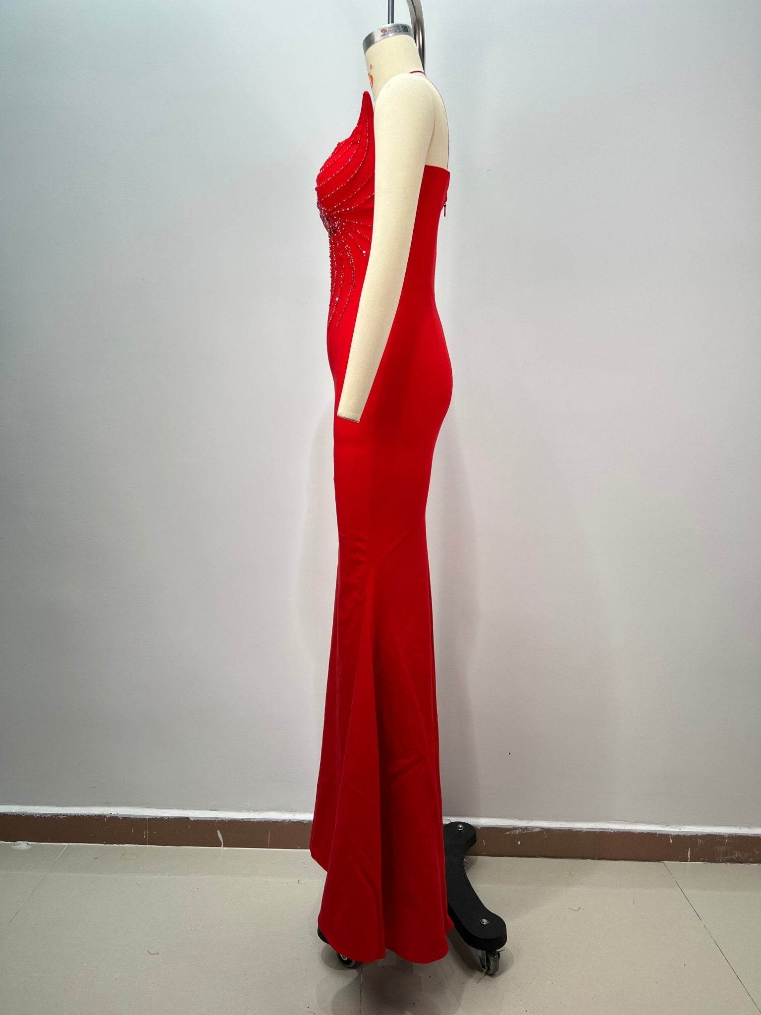 Milan red dress - REBECATHELABEL