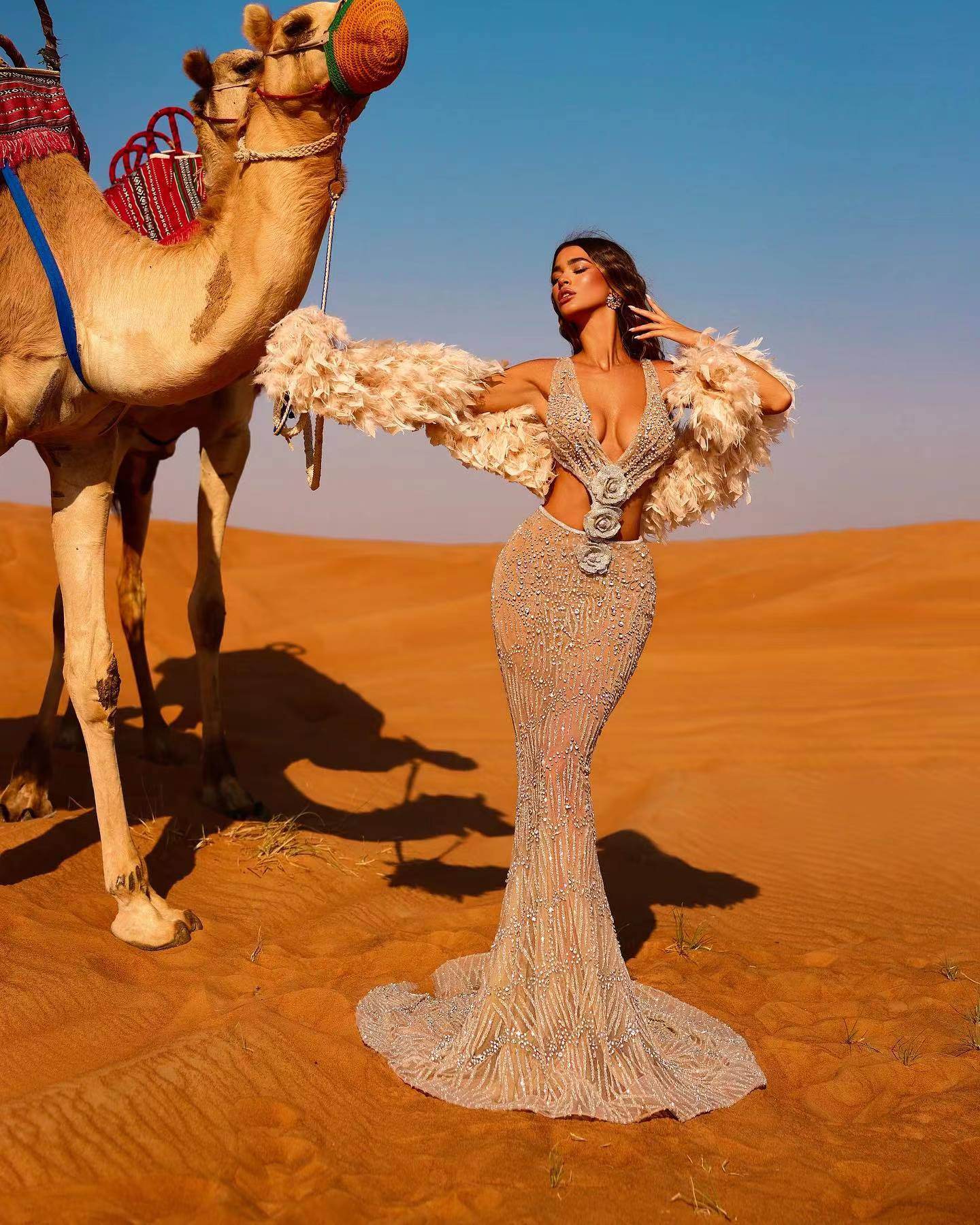 Milan sequins and pearls maxi floor length dress - REBECATHELABEL