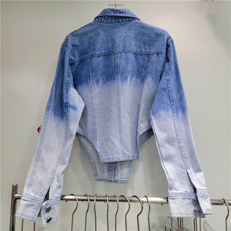 Nana demin shirt - REBECATHELABEL