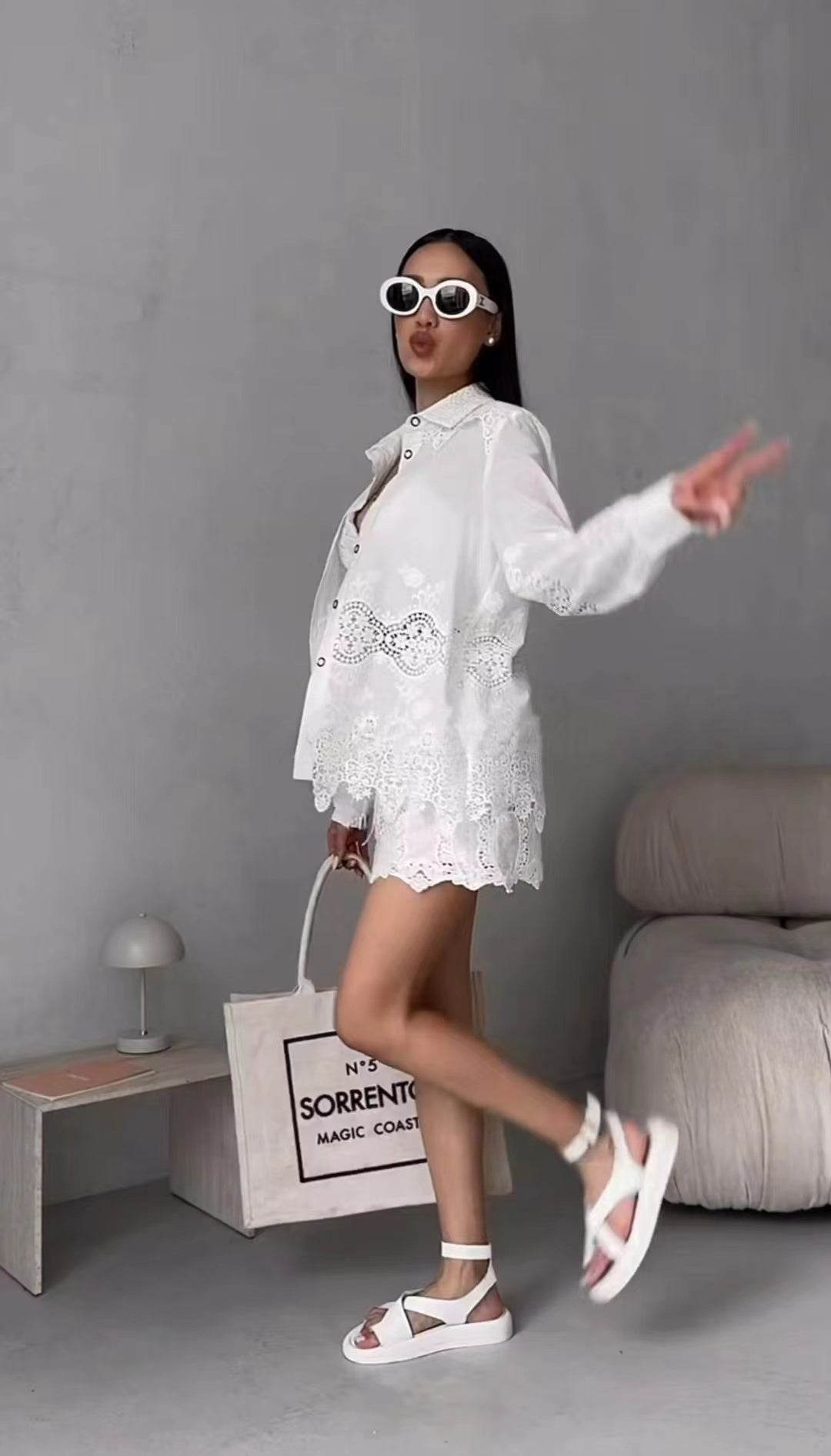 Nana short set - REBECATHELABEL