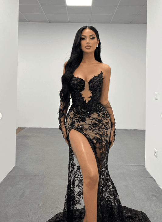 Olay maxi glove dress - REBECATHELABEL